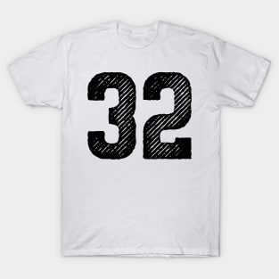 Rough Number 32 T-Shirt